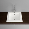 Bette One inbouwwastafel 70x53cm met kraangat en overloopgarnituur wit 0371864 Bette One inbouwwastafel 70x53cm met kraangat en overloopgarnituur wit 0371864