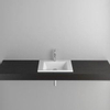 Bette Aqua inbouwwastafel 60x47.5cm met kraangat zonder overloop wit 0371945 Bette Aqua inbouwwastafel 60x47.5cm met kraangat zonder overloop wit 0371945