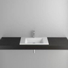 Bette Aqua inbouwwastafel 80x47.5cm met kraangat zonder overloop wit 0371948 Bette Aqua inbouwwastafel 80x47.5cm met kraangat zonder overloop wit 0371948