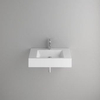 Bette Aqua wastafel 80x47.5cm met kraangat zonder overloop wit 0371964 Bette Aqua wastafel 80x47.5cm met kraangat zonder overloop wit 0371964