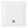 Bette receveur de douche en tôle d'acier 120x100x15cm rectangulaire blanc 0372040