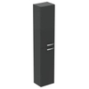 Ideal Standard Tiempo hoge kast m. 2 deuren 30x150cm links/rechts glansgrijs SW97366 Ideal Standard Tiempo hoge kast m. 2 deuren 30x150cm links/rechts glansgrijs SW97366