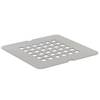 Ideal standard Ultraflat solid grille de recouvrement en acier inoxydable 12,5x12,5cm gris béton SW98704