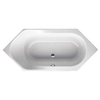 Hoesch Spectra bad acryl zeshoekig 180x80x48cm wit 0380081 Hoesch Spectra bad acryl zeshoekig 180x80x48cm wit 0380081