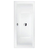 Hoesch Holland Design Line bad acryl rechthoekig 170x80x44cm met chroom sierdeksel wit 0382715 Hoesch Holland Design Line bad acryl rechthoekig 170x80x44cm met chroom sierdeksel wit 0382715