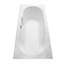 Hoesch Holland Water Line bad acryl rechthoekig 180x80x46cm wit 0382726 Hoesch Holland Water Line bad acryl rechthoekig 180x80x46cm wit 0382726