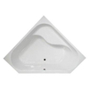 Hoesch Holland Water Line bad acryl hoekmodel vijfhoekig 145x145x46cm links wit 0382754 Hoesch Holland Water Line bad acryl hoekmodel vijfhoekig 145x145x46cm links wit 0382754
