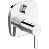Hansa Hansadesigno Pièce d'écoulement arrondie avec décor designo pour mitigeur de baignoire encastré avec inverseur avec aérateur chromé SW205970 Hansa Hansadesigno Pièce d'écoulement arrondie avec décor designo pour mitigeur de baignoire encastré avec inverseur avec aérateur chromé SW205970