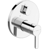 Hansa Hansadesigno afbouwdeel rond m. decorset voor inbouw badkraan met omstel chroom SW205971 Hansa Hansadesigno afbouwdeel rond m. decorset voor inbouw badkraan met omstel chroom SW205971