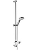 Hansa Hansaviva glijstangset met handdouche Hansaviva 3 st 90cm met doucheslang 175cm met zeepschaal chroom 0394617