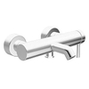Hansa Hansadesigno New Mitigeur bain mural avec inverseur et racords chrome 0395709 Hansa Hansadesigno New Mitigeur bain mural avec inverseur et racords chrome 0395709