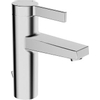 Hansa Hansaloft Mitigeur monotrou avec bonde et bec fixe 11.4cm avec raccords flexibles 3/8" chrome 0396220 Hansa Hansaloft Mitigeur monotrou avec bonde et bec fixe 11.4cm avec raccords flexibles 3/8" chrome 0396220