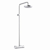 Kludi A QA douchekraan thermostatisch met koppelingen met douchepijp met Mono hoofddouche 20cm chroom 0400200 Kludi A QA douchekraan thermostatisch met koppelingen met douchepijp met Mono hoofddouche 20cm chroom 0400200