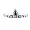 Kludi A QA hoofddouche rond 20cm ECO chroom 0400201 Kludi A QA hoofddouche rond 20cm ECO chroom 0400201