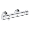 Grohe Grohtherm 800 douchekraan thermostatisch met koppelingen EcoJoy en volumegreep met ecobutton chroom 0442500 Grohe Grohtherm 800 douchekraan thermostatisch met koppelingen EcoJoy en volumegreep met ecobutton chroom 0442500