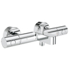 Grohe Grohtherm 1000 Cosmopolitan M badkraan thermostatisch met omstel en koppelingen EcoJoy en volumegreep met ecobutton chroom 0442521 Grohe Grohtherm 1000 Cosmopolitan M badkraan thermostatisch met omstel en koppelingen EcoJoy en volumegreep met ecobutton chroom 0442521