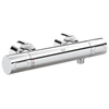 Grohe Grohtherm 3000 Cosmopolitan douchekraan thermostatisch met koppelingen chroom 0434316 Grohe Grohtherm 3000 Cosmopolitan douchekraan thermostatisch met koppelingen chroom 0434316