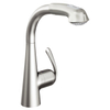 Grohe Zedra New keukenkraan met uittrekbare handdouche RVS 0434131 Grohe Zedra New keukenkraan met uittrekbare handdouche RVS 0434131
