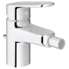 Grohe Europlus 3 bidetkraan met waste chroom 0437309 Grohe Europlus 3 bidetkraan met waste chroom 0437309