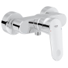 Grohe Europlus 3 douchekraan met koppelingen chroom 0437312 Grohe Europlus 3 douchekraan met koppelingen chroom 0437312
