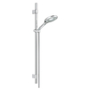 Grohe Rainshower glijstangset 90cm met handdouche Icon chroom 0437559 Grohe Rainshower glijstangset 90cm met handdouche Icon chroom 0437559