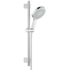 Grohe Power en Soul Cosmopolitan glijstangset 60cm met handdouche 160mm met 4 standen chroom 0442311 Grohe Power en Soul Cosmopolitan glijstangset 60cm met handdouche 160mm met 4 standen chroom 0442311