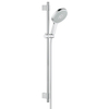 Grohe Power en Soul Cosmopolitan glijstangset 90cm met handdouche 160mm met 4 standen chroom 0442312 Grohe Power en Soul Cosmopolitan glijstangset 90cm met handdouche 160mm met 4 standen chroom 0442312