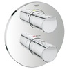 Grohe Grohtherm 2000 afbouwdeel T voor inbouwbadkraan thermostatisch 35500 chroom 0102541 Grohe Grohtherm 2000 afbouwdeel T voor inbouwbadkraan thermostatisch 35500 chroom 0102541