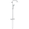 Grohe Euphoria douchesysteem met douchekraan thermostatisch met Euphoria hoofddouche 210mm en handdouche Massage chroom 0436201 Grohe Euphoria douchesysteem met douchekraan thermostatisch met Euphoria hoofddouche 210mm en handdouche Massage chroom 0436201