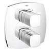 Grohe Grandera afbouwdeel T voor inbouwkraan thermostatisch met omstel: hoofd en handdouche chroom 0437859 Grohe Grandera afbouwdeel T voor inbouwkraan thermostatisch met omstel: hoofd en handdouche chroom 0437859