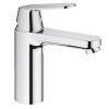 Grohe Eurosmart Cosmopolitan wastafelkraan met medium uitloop chroom 0465031 Grohe Eurosmart Cosmopolitan wastafelkraan met medium uitloop chroom 0465031