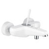 Grohe Eurodisc joystick Robinet de bain avec inverseur avec connexions entraxe=15cm blanc 0438039 Grohe Eurodisc joystick Robinet de bain avec inverseur avec connexions entraxe=15cm blanc 0438039