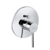 Kludi Bozz Kit de garniture pour installation encastrée 1 poignée de remplissage de baignoire avec déviateur et aérateur chrome 0401733 Kludi Bozz Kit de garniture pour installation encastrée 1 poignée de remplissage de baignoire avec déviateur et aérateur chrome 0401733