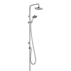 Kludi A QA S Dual Système de douche avec douchette et douche de tête chrome 0401658 Kludi A QA S Dual Système de douche avec douchette et douche de tête chrome 0401658