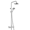 Kludi A QA douchethermostaat met Dual Shower System met handdouche 3S en hoofddouche chroom 0401675 Kludi A QA douchethermostaat met Dual Shower System met handdouche 3S en hoofddouche chroom 0401675