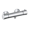 Kludi Balance douchekraan thermostatisch met stopkraan met koppelingen chroom 0401716 Kludi Balance douchekraan thermostatisch met stopkraan met koppelingen chroom 0401716
