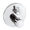 Kludi Balance afbouwdeel voor inbouw badkraan met omstel thermostatisch met stopkraan omstelling als draaigreep chroom 0401771 Kludi Balance afbouwdeel voor inbouw badkraan met omstel thermostatisch met stopkraan omstelling als draaigreep chroom 0401771