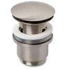 Plieger design afvoerplug vlak met overloop 5/4 pop-up inox P 4058028 Plieger design afvoerplug vlak met overloop 5/4 pop-up inox P 4058028