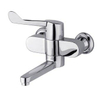 Kludi Medi care robinet mural avec levier l 245mm avec raccords chrome 0409503 Kludi Medi care robinet mural avec levier l 245mm avec raccords chrome 0409503