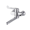Kludi Medi care robinet mural avec bec pivotant 340 mm chromé 0409650 Kludi Medi care robinet mural avec bec pivotant 340 mm chromé 0409650