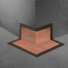 Easy Drain waterstop voor buitenhoeken set a 2 stuks GA36755 Easy Drain waterstop voor buitenhoeken set a 2 stuks GA36755