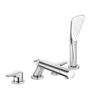 Kludi Objekta Mélangeur bain douche 4 trous avec bec 22cm chrome SW158912 Kludi Objekta Mélangeur bain douche 4 trous avec bec 22cm chrome SW158912