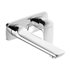 Kludi Ameo afbouwdeel voor 2-gats inbouw wastafelkraan m. uitloop 23.5cm chroom SW158874 Kludi Ameo afbouwdeel voor 2-gats inbouw wastafelkraan m. uitloop 23.5cm chroom SW158874