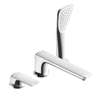 Kludi Ameo 3-gats badrandkraan m. uitloop 22cm m. hendelgreep chroom SW158891 Kludi Ameo 3-gats badrandkraan m. uitloop 22cm m. hendelgreep chroom SW158891