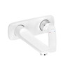 Kludi Balance afbouwdeel voor 2-gats inbouw wandkraan m. uitloop 18.5cm wit/chroom SW158894 Kludi Balance afbouwdeel voor 2-gats inbouw wandkraan m. uitloop 18.5cm wit/chroom SW158894
