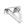 Kludi Balance afbouwdeel voor 2-gats inbouw wandkraan m. uitloop 23.5cm chroom SW158895 Kludi Balance afbouwdeel voor 2-gats inbouw wandkraan m. uitloop 23.5cm chroom SW158895
