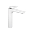 Kludi Balance wastafelkraan verhoogd 21.2cm z. waste wit 0413065 Kludi Balance wastafelkraan verhoogd 21.2cm z. waste wit 0413065