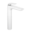 Kludi Balance wastafelkraan verhoogd 27.2cm z. waste wit 0413066 Kludi Balance wastafelkraan verhoogd 27.2cm z. waste wit 0413066