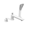Kludi Balance Mélangeur bain 3 trous blanc 0413069 Kludi Balance Mélangeur bain 3 trous blanc 0413069