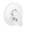 Kludi Balance afbouwdeel voor inbouw 1 greeps badkraan met omstel wit 0413072 Kludi Balance afbouwdeel voor inbouw 1 greeps badkraan met omstel wit 0413072